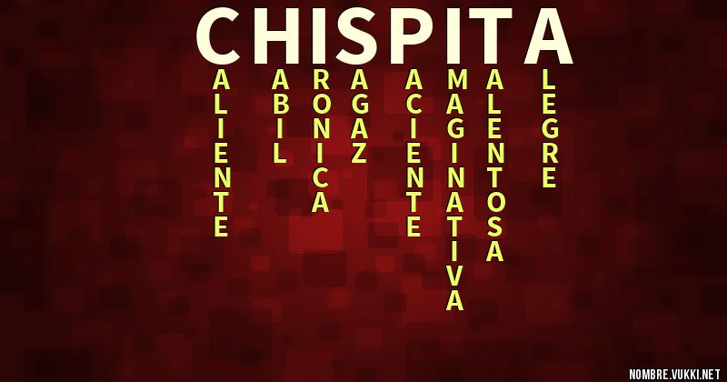 Acróstico chispita