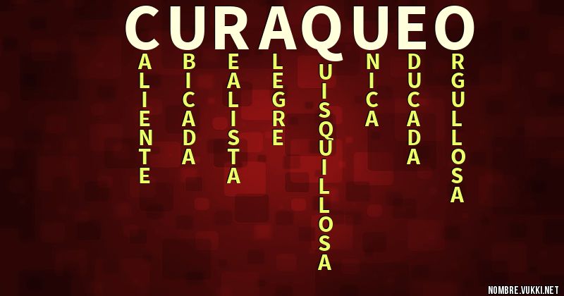 Acróstico curaqueo