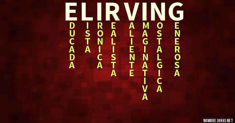 Acróstico el irving