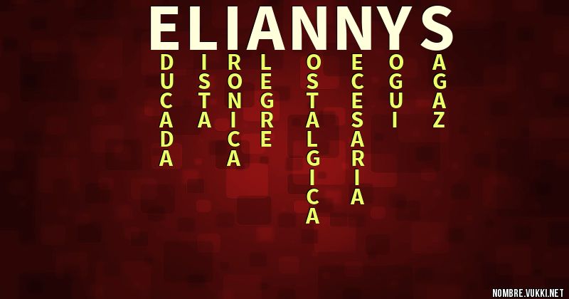 Acróstico eliannys