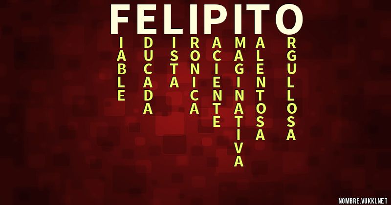 Acróstico felipito