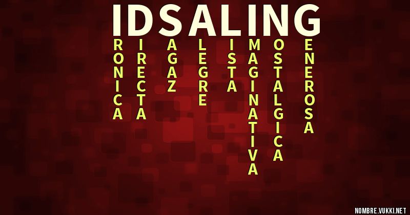 Acróstico idsaling