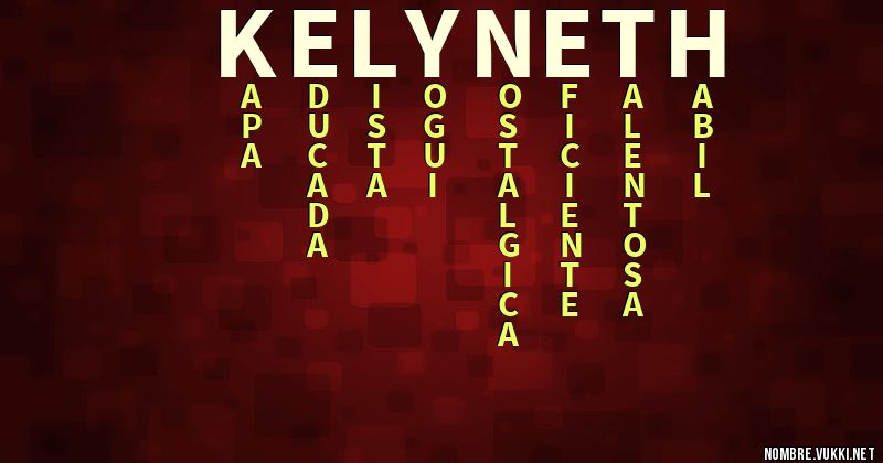 Acróstico kelyneth