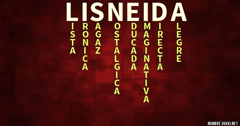 Acróstico lisneida