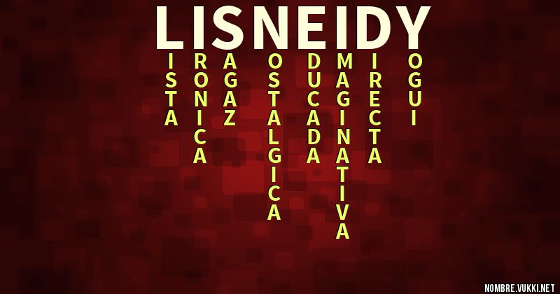 Acróstico lisneidy