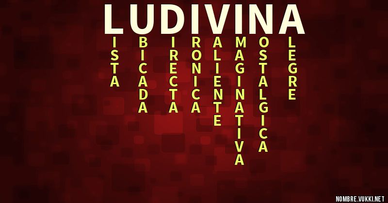 Acróstico ludivina