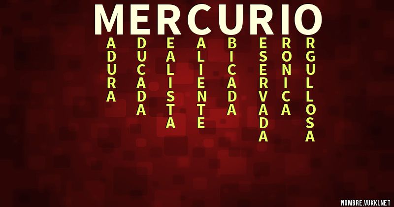 Acróstico mercurio