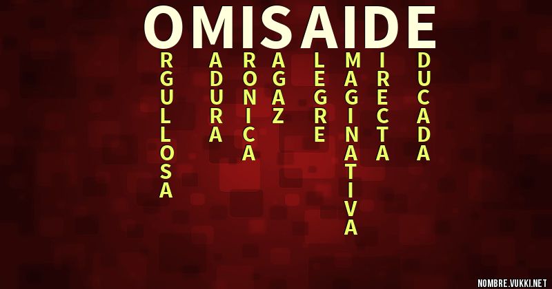 Acróstico omi saide