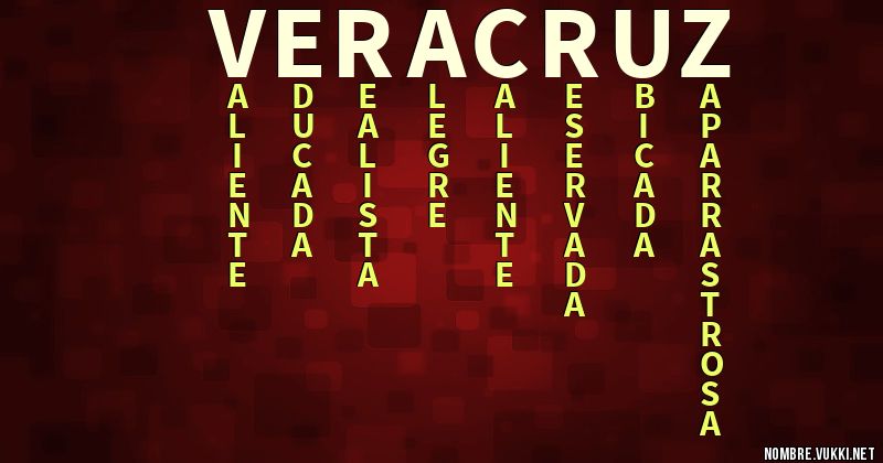 Acróstico veracruz