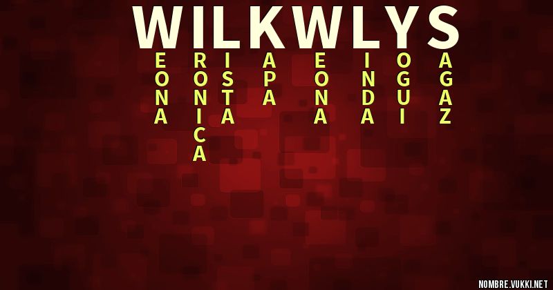 Acróstico wilkwlys