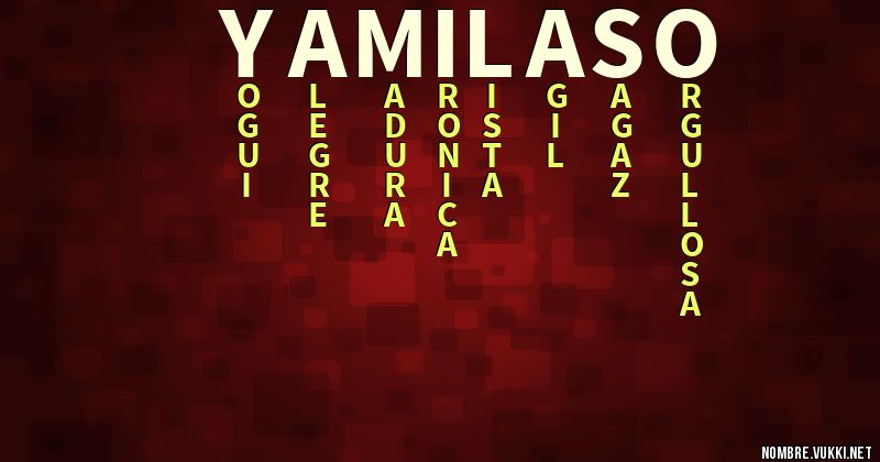 Acróstico yamila so