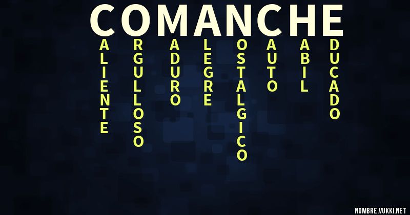 Acróstico comanche