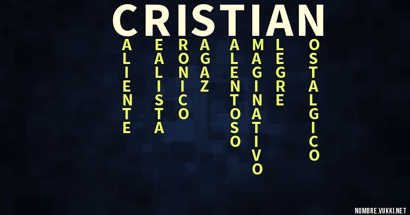 Acróstico cristián