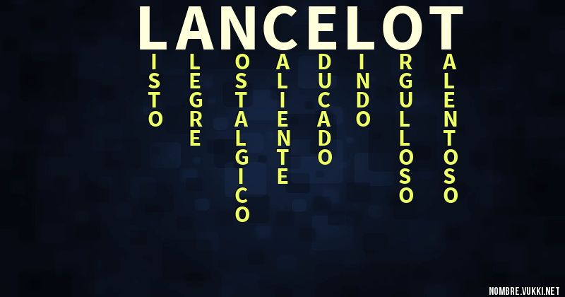Acróstico lancelot