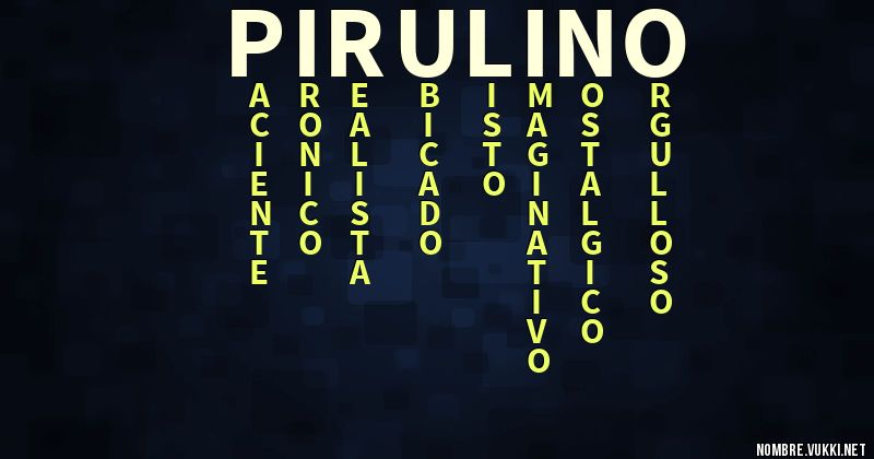 Acróstico pirulino