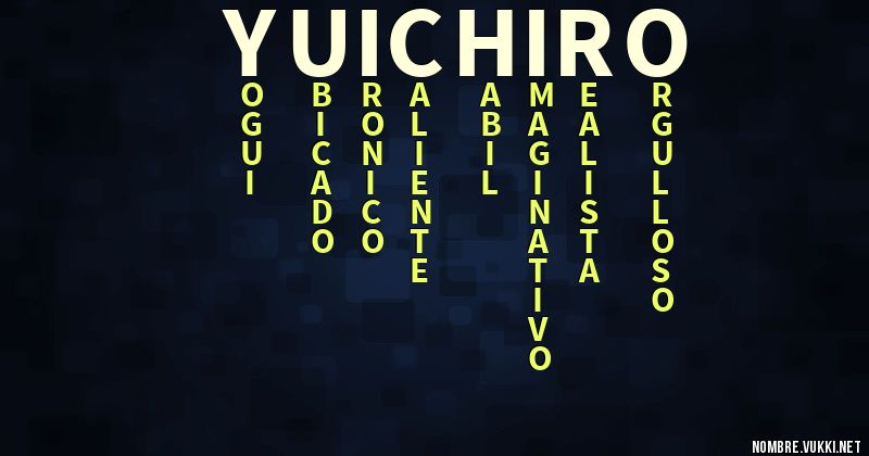 Acróstico yuichiro