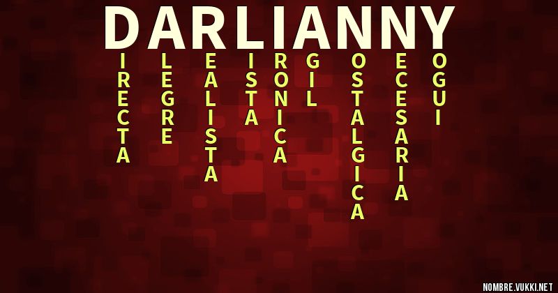 Acróstico darlianny