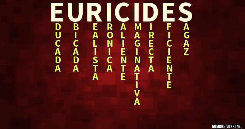 Acróstico euricides