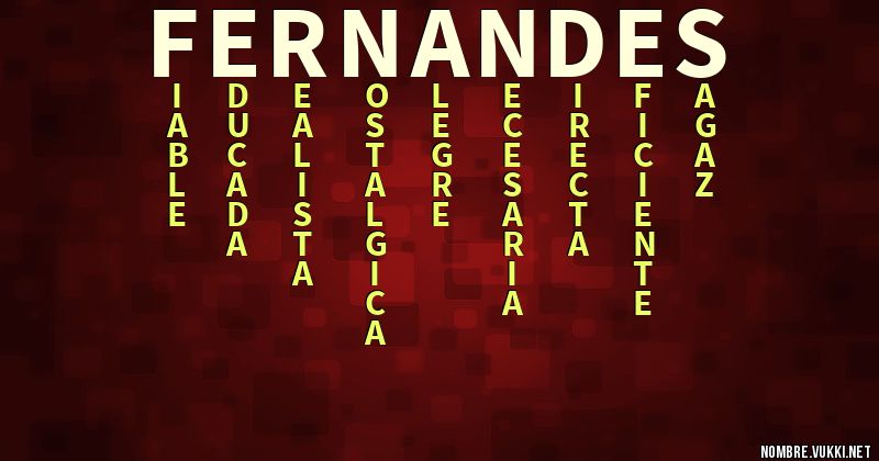 Acróstico fernandes