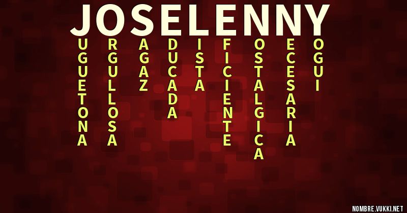 Acróstico joselenny