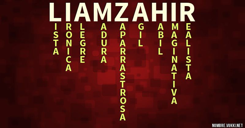 Acróstico liam zahir