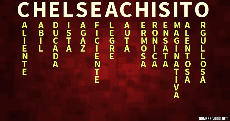 Acróstico chelsea chisito