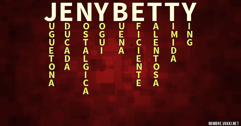Acróstico jeny betty