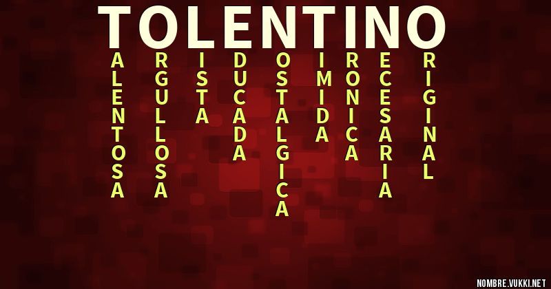 Acróstico tolentino