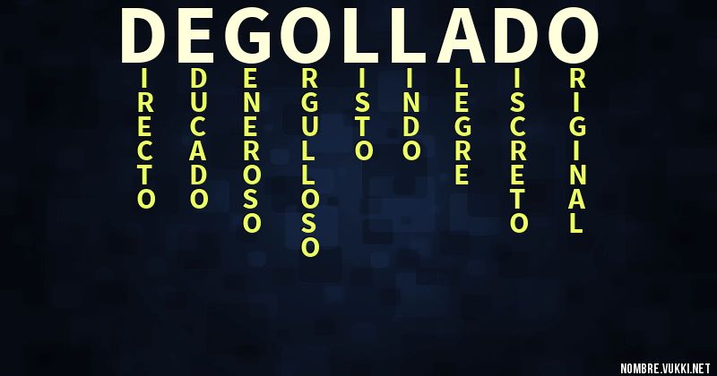 Acróstico degollado