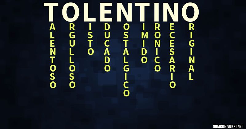Acróstico tolentino