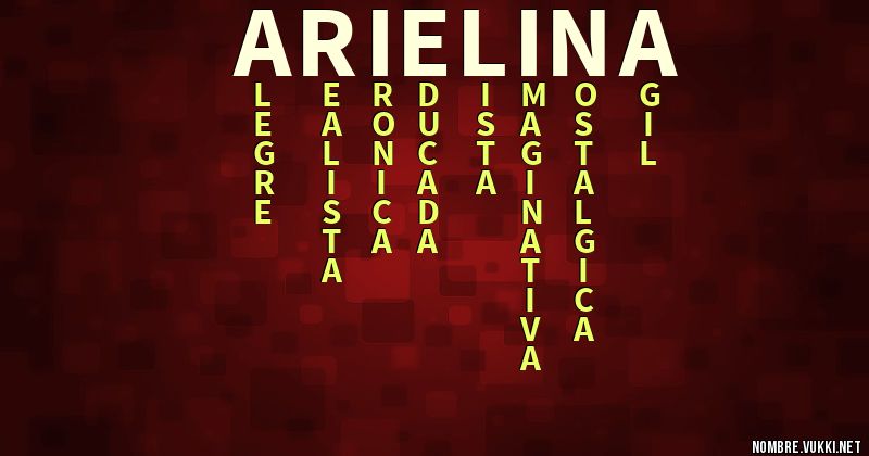 Acróstico arielina