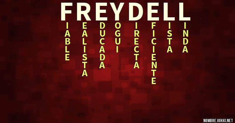 Acróstico frey dell