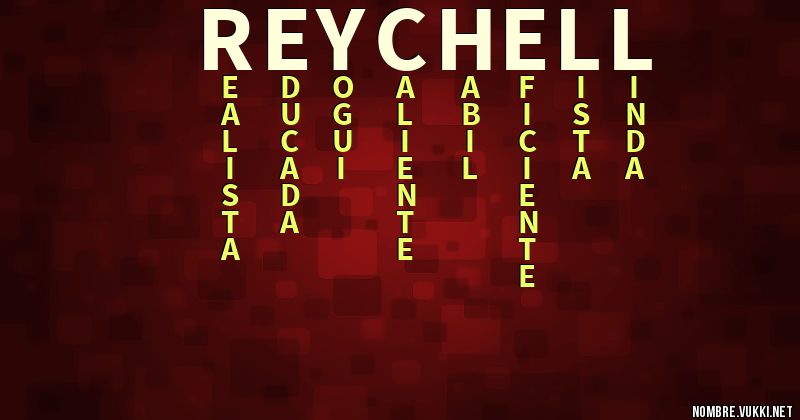 Acróstico reychell