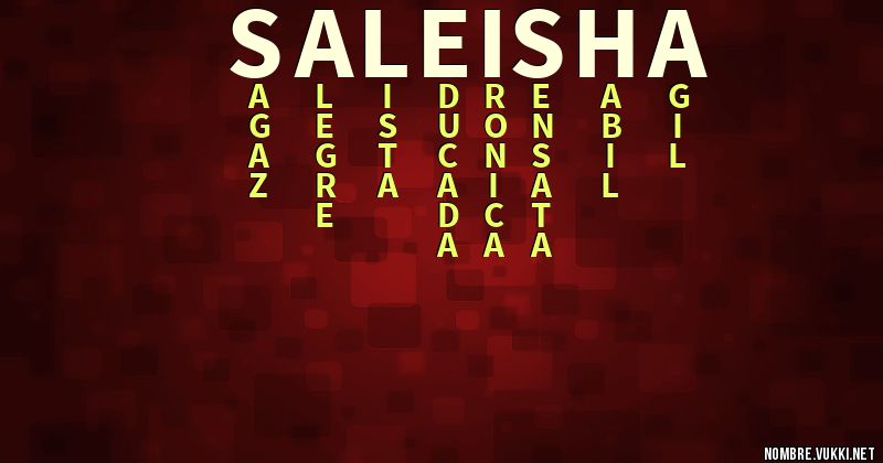 Acróstico saleisha