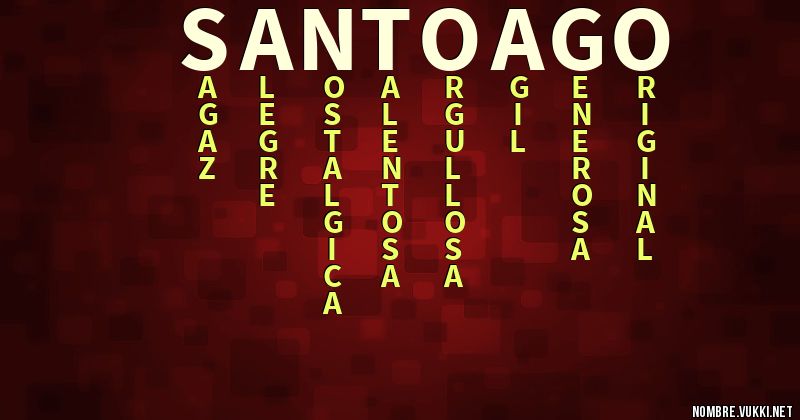 Acróstico santoago