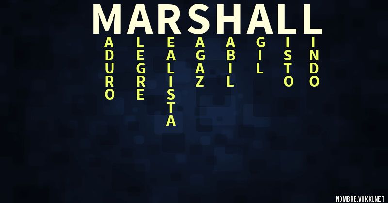 Acróstico marshall