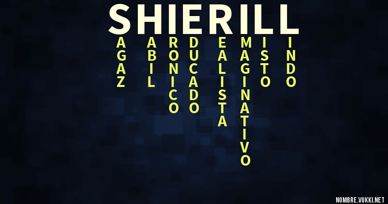 Acróstico shierill