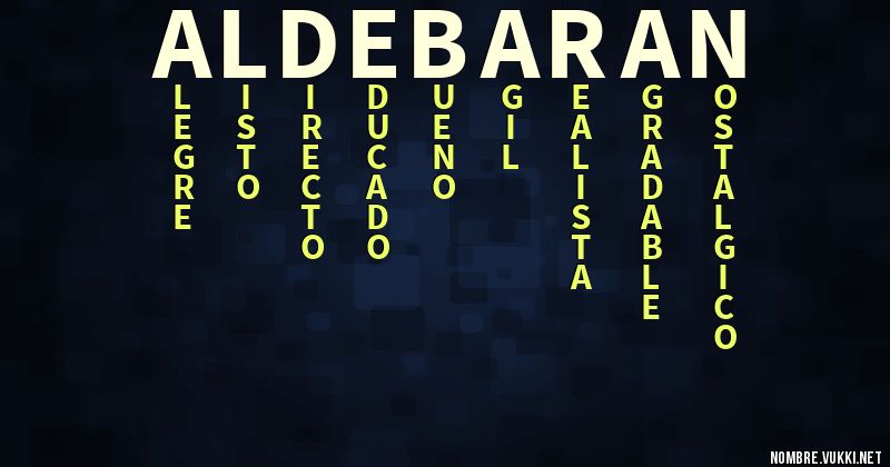 Acróstico aldebaran