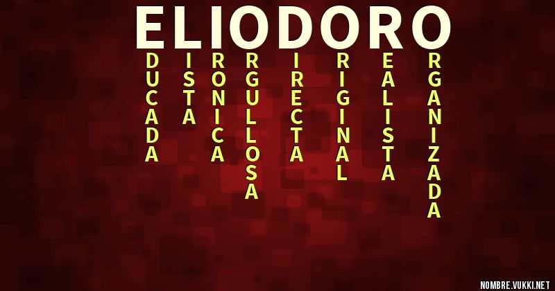 Qué significa eliodoro