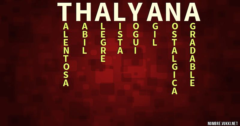 Acróstico thalyana