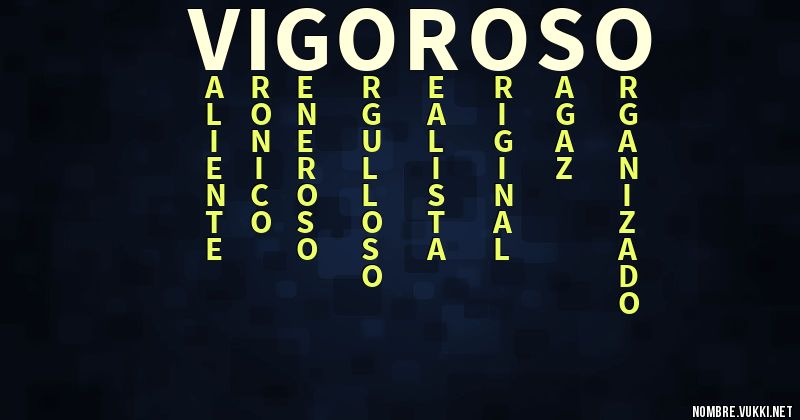 Acróstico vigoroso