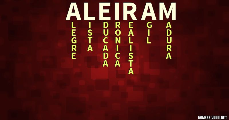 Acróstico aleiram