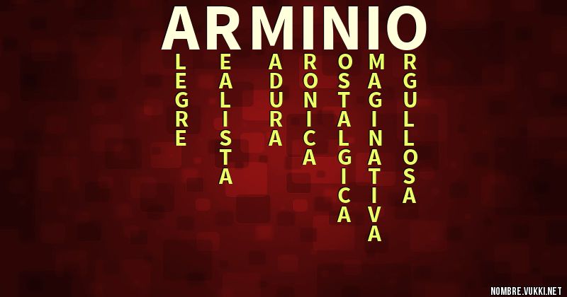 Acróstico arminio