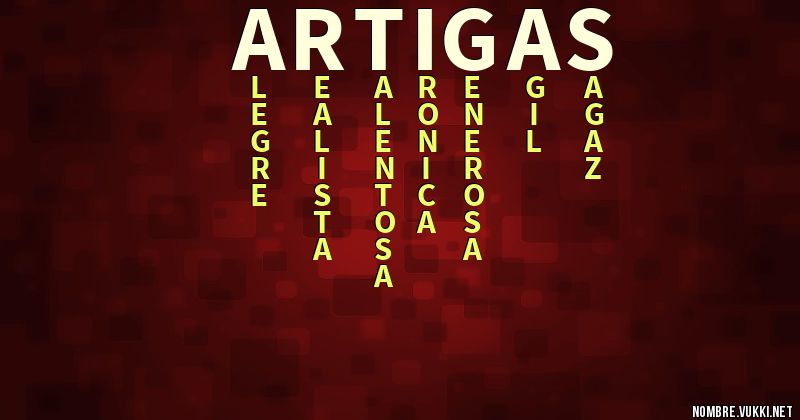 Acróstico artigas