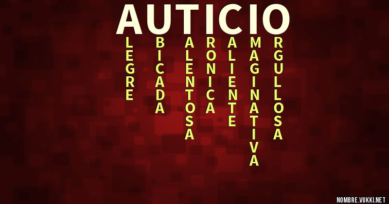 Acróstico auticio