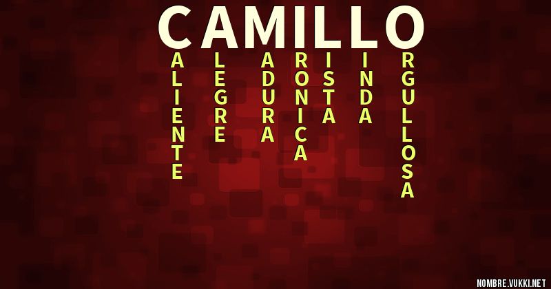 Acróstico camillo