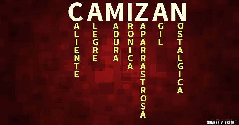 Acróstico camizan