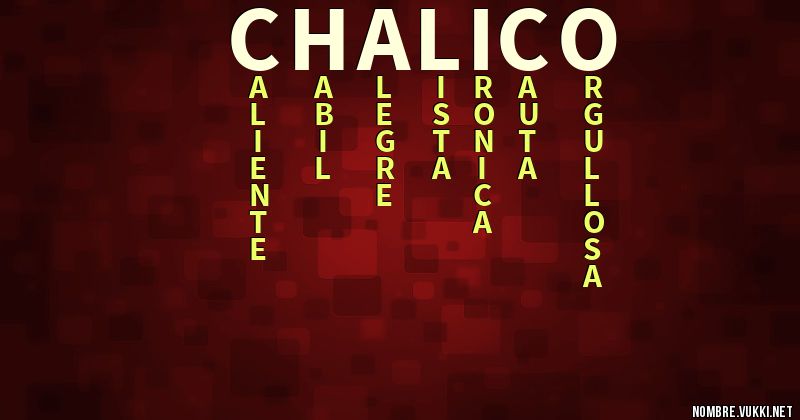 Acróstico chalico