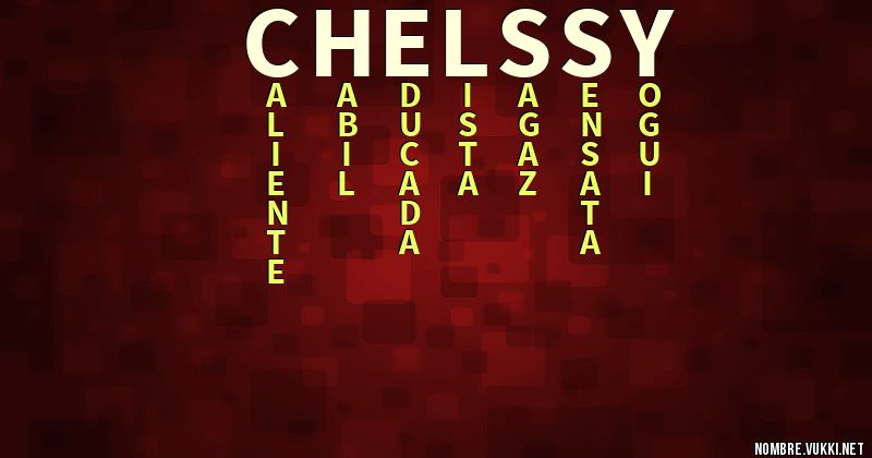 Acróstico chelssy