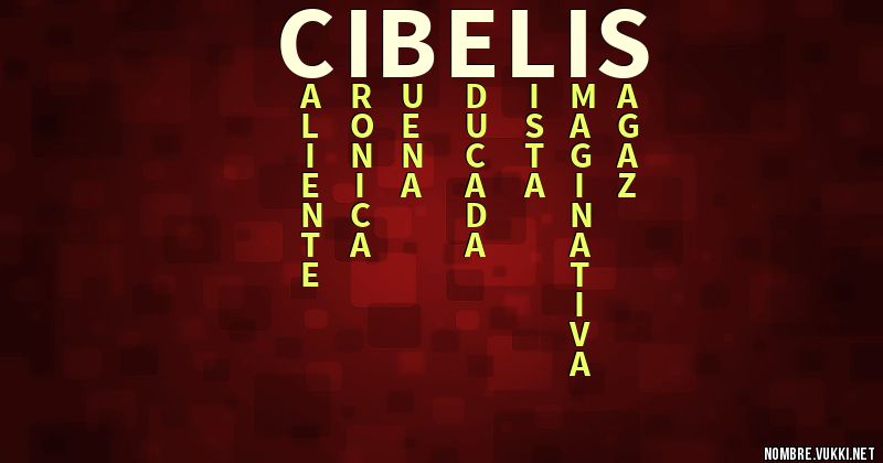 Acróstico cibelis